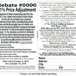 Does Menards Do The 11 Rebate Online