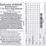 Menards 11 Percent Rebate Form