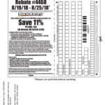 Menards Card Rebate