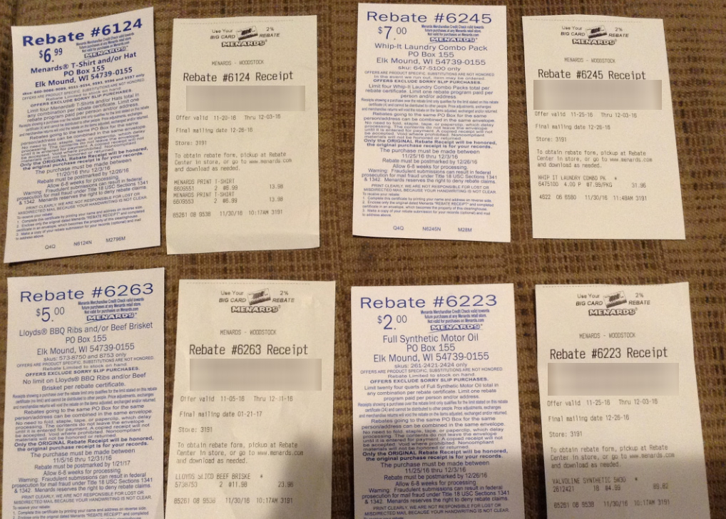 Menards Rebates International